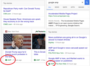 MOBILE : visibilité de vos pages AMP