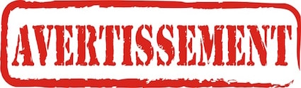 Avertissement