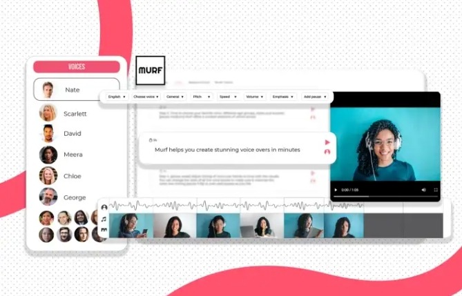 AVIS MURF AI, LOGICIEL SYNTHESE VOCALE POUR CREER DES VOIX OFF PRO2