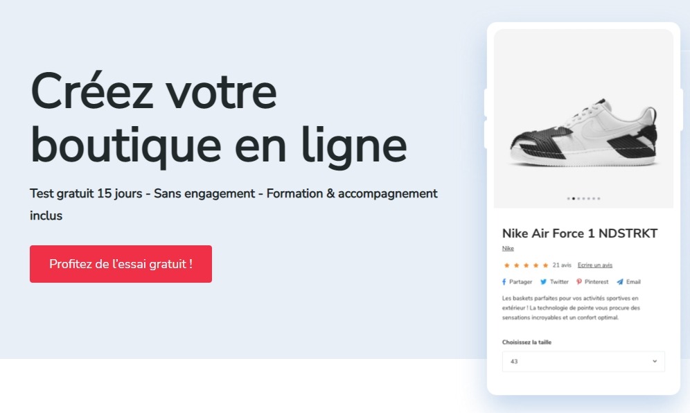 AVIS WIZI POUR CREER SON SITE E-COMMERCE