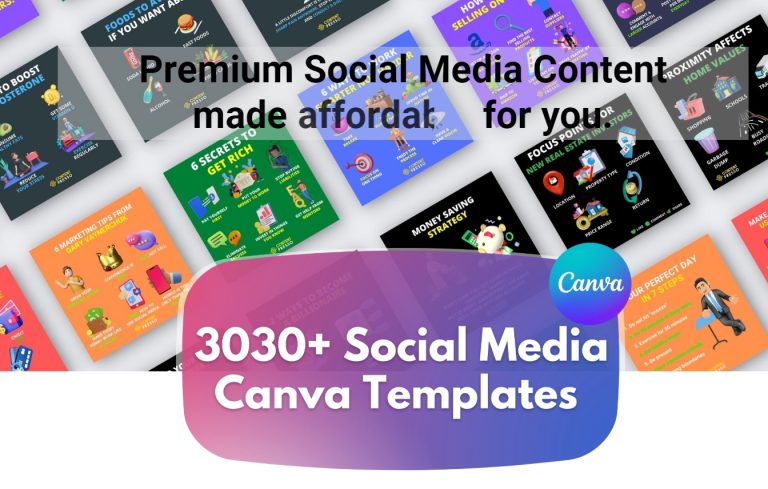 Avis contentpresso, un pack templates canva spécial réseaux sociaux