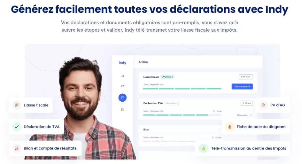 INDY LOGICIEL POUR DECLARATION FISCALE EN LIGNE