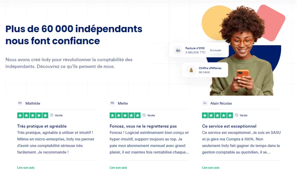 INDY UN LOGICIEL COMPTABLE EN LIGNE DE CONFIANCE
