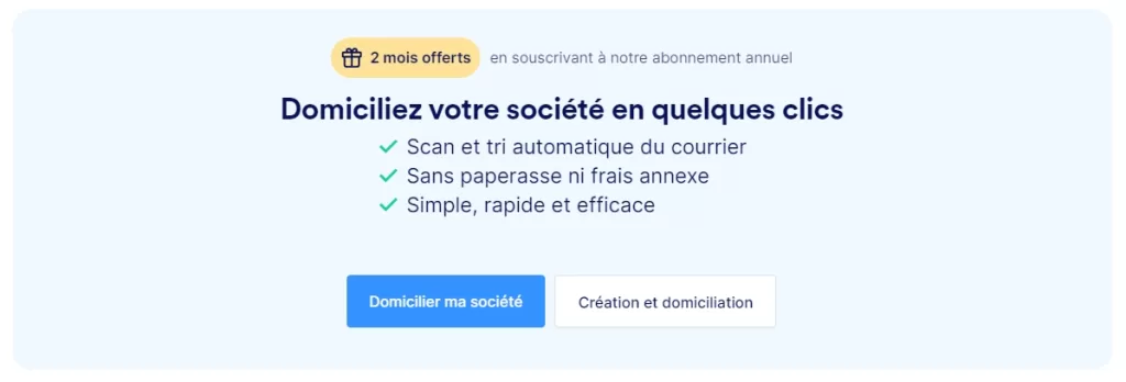 Domiciliation d'entreprise Legalpalce